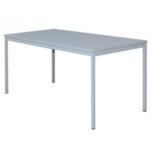 Schreibtisch rechteckig H 750 x B 1200 x T 800 mm lichtgrau-lichtgrau